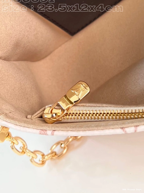 AAA Replica Ru VUITTON on Ivy Wallet Chain LOUIS 0710